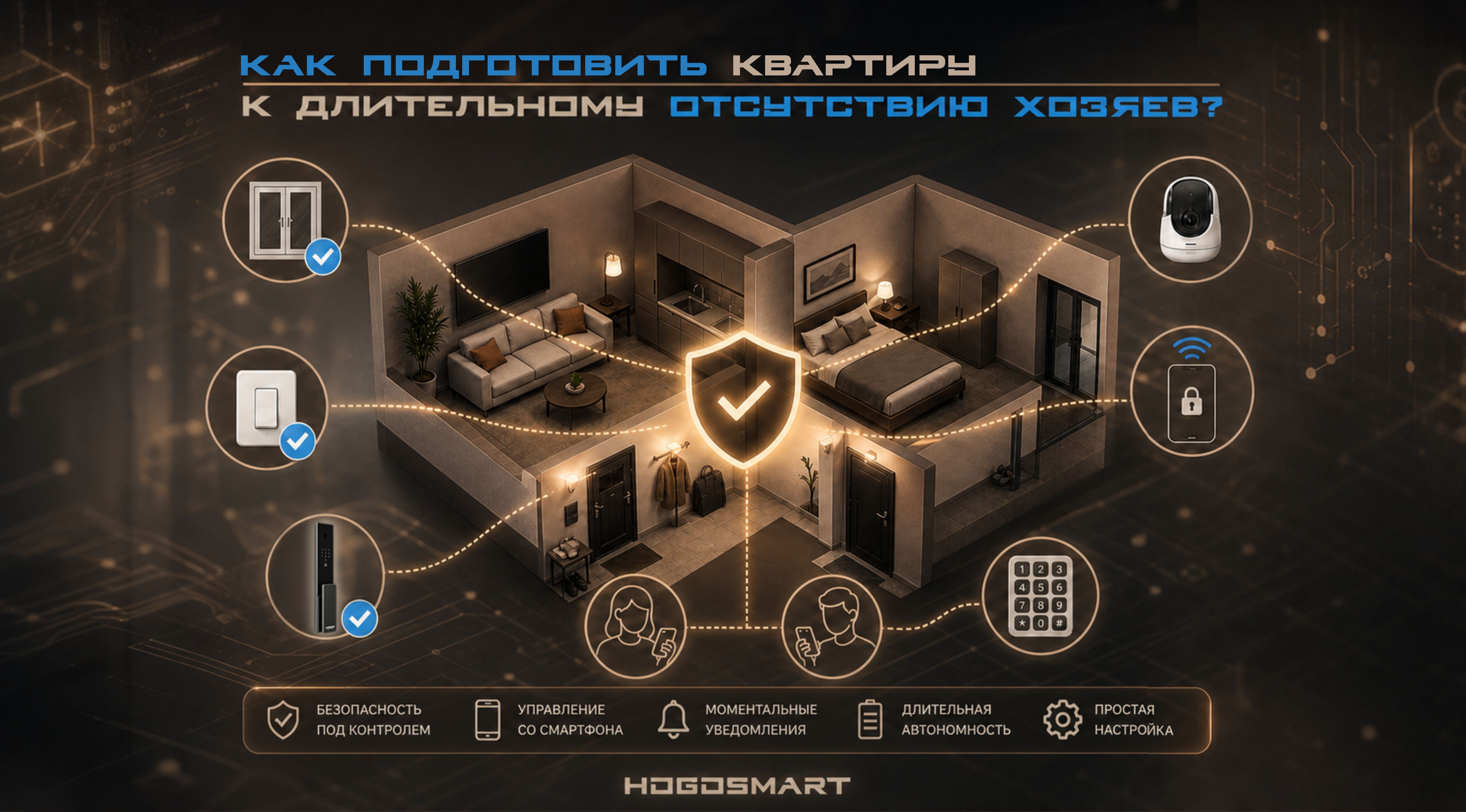 Как подготовить квартиру к длительному отсутствию хозяев?